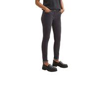 TOM TAILOR Le signore Alexa Slim, pantaloni in velluto 1034190, 15417 - Evident Anthracite, 42W / 30L