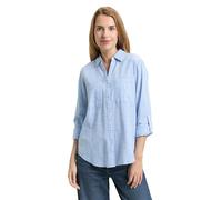 TOM TAILOR Camicia da donna blu chiaro / bianco Donna TOM TAILOR XXL