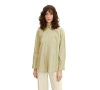 TOM TAILOR Le signore Camicia basic con tasca sul petto 1031484, 28725 - Light Moderate Olive, 40