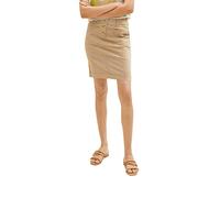 TOM TAILOR Le signore Gonna 1035239, 12912 - Splashed Clay Beige, 32