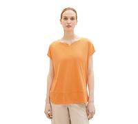 TOM TAILOR Le signore Maglietta 1035892, 29751 - Bright Mango Orange, M