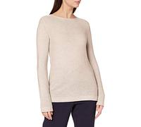 TOM TAILOR Le signore Maglione lavorato a maglia con cotone biologico 1016350, 24192 - Dusty Alabaster Melange, XXL