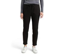 TOM TAILOR Le signore Pantaloni in jersey 1008375, 14482 - Deep Black, 34W / 32L