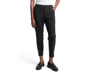 TOM TAILOR Le signore Pantaloni Relaxed Fit con elastico in vita 1021175, 14482 - Deep Black, S