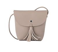 TOM TAILOR Madrid, Zaino Donna, Beige, 17 x 4,5 x 16 cm