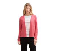 Tom Tailor Maglietta a Maniche Lunghe da Donna, 11016 - Bacca Rossa, M