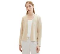TOM TAILOR 1041290 Maglietta a Maniche Lunghe, 12047-Sandy Beige Melange, XXL Donna