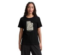 TOM TAILOR Maglietta Basic da Donna in Cotone Biologico, 29999 - Black, M