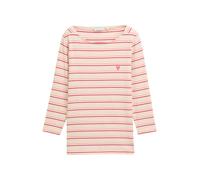 TOM TAILOR Maglietta beige chiaro / rosé / bordeaux / bianco Donna TOM TAILOR M beige chiaro / rosé / bordeaux / bianco