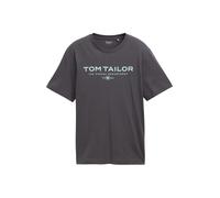 TOM TAILOR Maglietta blu chiaro / grigio scuro Uomo - Abbigliamento - Taglie comode - Maglie e T-shirt TOM TAILOR L