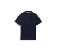 TOM TAILOR Polo Basic Piqué, Uomo, Blu (Sky Captain Blue 10668), XL