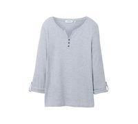 TOM TAILOR Le signore Maglietta a righe 1024036, 26053 - Offwhite Navy Small Stripe, M