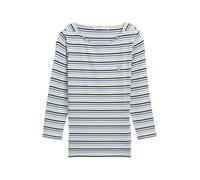 TOM TAILOR Maglietta blu / verde pastello / nero / bianco, Taglia L