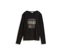 TOM TAILOR Maglietta camello / nero / bianco lana Donna TOM TAILOR XXL