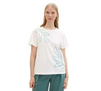 TOM TAILOR Maglietta da Donna, 10332 - Bianco, XS