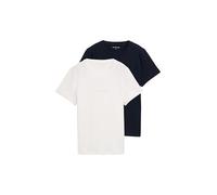 Tom Tailor 1047626 Short Sleeve T-shirt 2 Units Bianco L Donna
