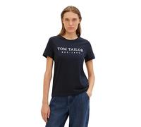 TOM TAILOR Maglietta da Donna, 10668 - Sky Captain Blue, XL