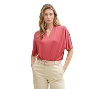 TOM TAILOR Maglietta da Donna, 11016 - Bacca Rossa, XXL