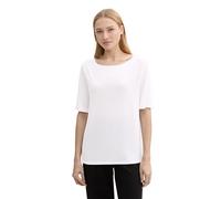 TOM TAILOR Maglietta da Donna, 20000 - Bianco., S