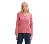 TOM TAILOR Maglietta da Donna, 37445 - Strisce Bianche e Rosse, Misura Piccola, XXL