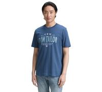 TOM TAILOR Maglietta da Uomo, 10877 - China Blue, M