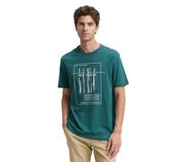 TOM TAILOR Maglietta da Uomo, 14171 - Jasper Green, L