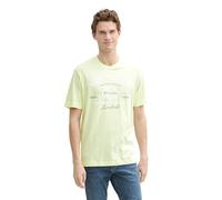 TOM TAILOR Maglietta da Uomo, 29078 - Lime Cream Green, XXL