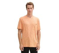 TOM TAILOR Maglietta da Uomo, 36805 - Ciabatta Arancione a Righe, S