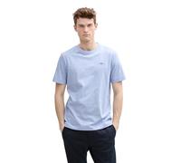 TOM TAILOR Maglietta da Uomo, 37703 - Sapphire Blue White Stripe, M