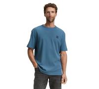 TOM TAILOR Maglietta da Uomo, 38224 - Real Teal Blue, M