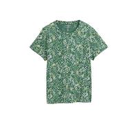 TOM TAILOR 1045534 T-Shirt, 37367-Multicolor Green DOT Structure, S Donna