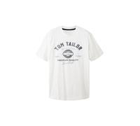 TOM TAILOR Maglietta marino / blu chiaro / bianco, Taglia M