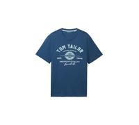 TOM TAILOR 1037735 T-Shirt, 26779-Nighttime Blue, XL Uomo