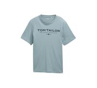 TOM TAILOR Maglietta marino / menta Uomo - Abbigliamento - Taglie comode - Maglie e T-shirt TOM TAILOR S