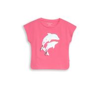 TOM TAILOR Maglietta marrone chiaro / pitaya / argento Bambini TOM TAILOR 116-122