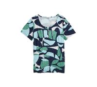 TOM TAILOR Maglietta navy / blu chiaro / canna Donna TOM TAILOR L