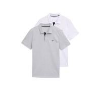 TOM TAILOR Maglietta navy / grigio chiaro / bianco Uomo TOM TAILOR XXL