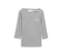 TOM TAILOR Maglietta navy / offwhite Donna - Abbigliamento - Taglie comode - Maglie e top - Maglie e T-shirt TOM TAILOR XS