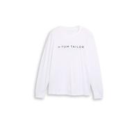 TOM TAILOR Maglietta nero / bianco Uomo TOM TAILOR L