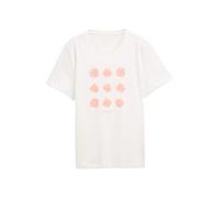 TOM TAILOR Maglietta rosa / bianco Donna TOM TAILOR L rosa / bianco