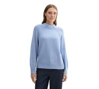 TOM TAILOR Maglione da Donna, 36334 - Calm Blue Rib Structure, XXXL