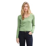 TOM TAILOR Maglione da Donna, 37116 - True Green, XL