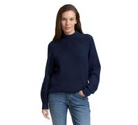 TOM TAILOR Maglione da Donna, 39335 - Struttura a Coste Blu, 3XL