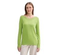 TOM TAILOR Maglione da Donna con Scollo a Barca, 36885 - Pea Green Melange, M
