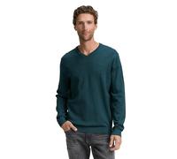 TOM TAILOR Maglione da Uomo, 21545 - Sapphire Green Melange, XS