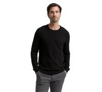 TOM TAILOR Maglione da Uomo, 29999 - Black, XS