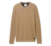 Tom Tailor Maglione da Uomo, 31089 - Hazel Brown Melange, XL