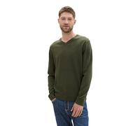 TOM TAILOR Maglione da Uomo, 36230 - Rosin Green Melange, XXL
