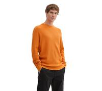 TOM TAILOR Maglione da Uomo, 36300 - Zucca Arancione Melange, XXXL