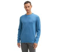 TOM TAILOR Maglione da Uomo, 37095 - Ocean Blue Melange, S